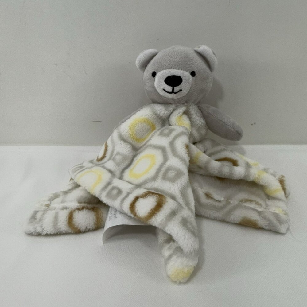 Bebe Favorite Bear Security Blanket Lovey Blankie 11” Plush Toy Baby Infant Crib